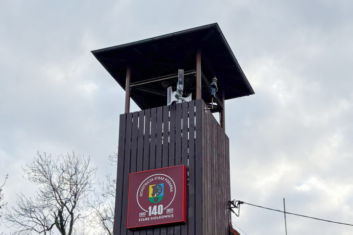 Nowa elektroniczna syrena w Starych Siołkowicach
