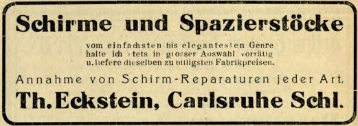 Dawne ogłoszenia z Carlsruhe