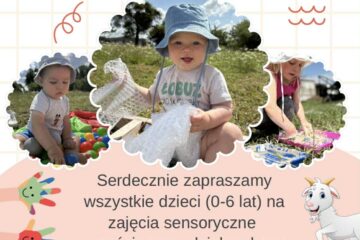 Kozi Dworek zaprasza na zajęcia sensoryczne!