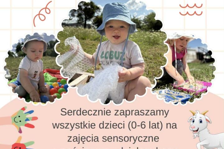 Kozi Dworek zaprasza na zajęcia sensoryczne!