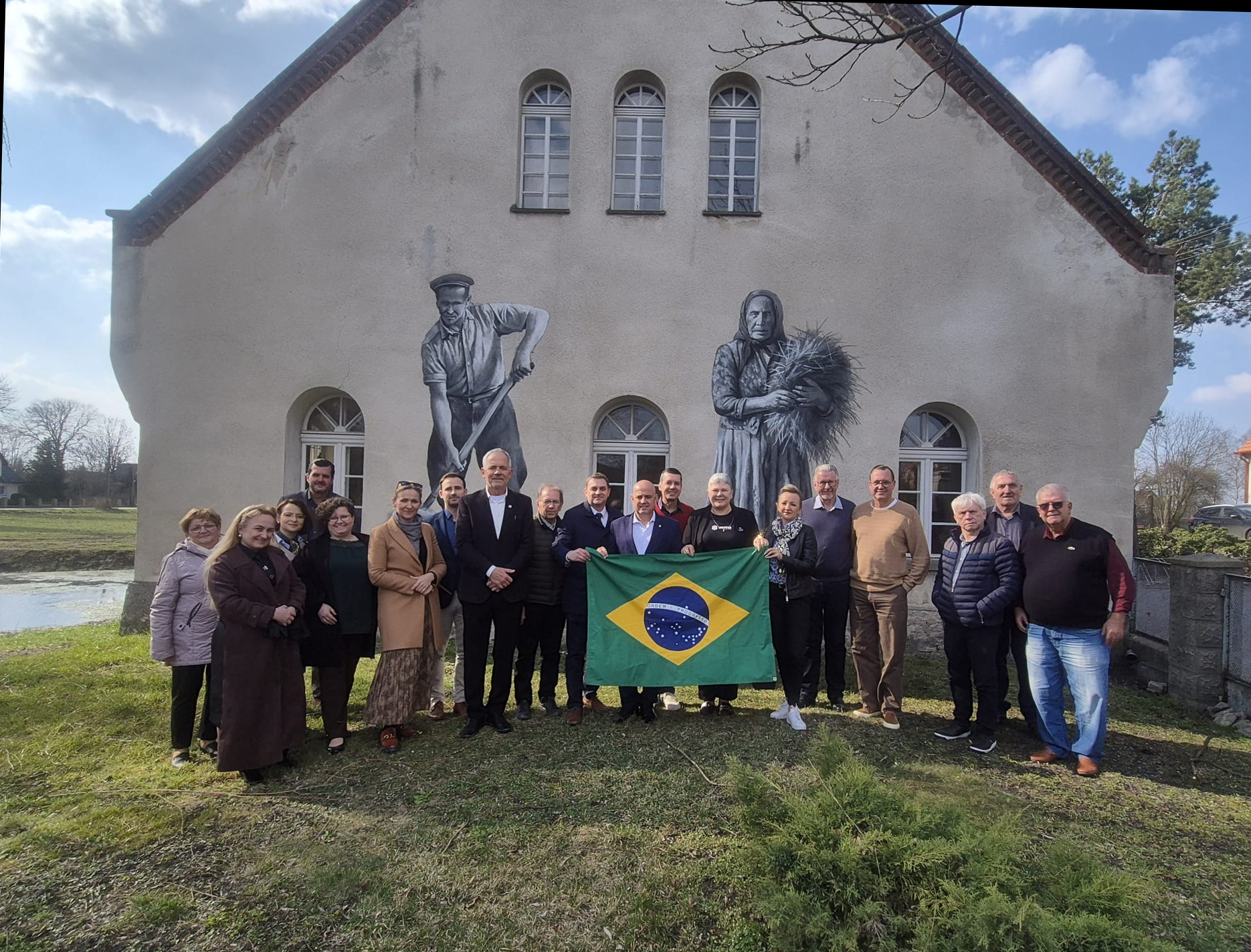 Delegacja z Brazylii odwiedziła Gminę Popielów i Stare Siołkowice