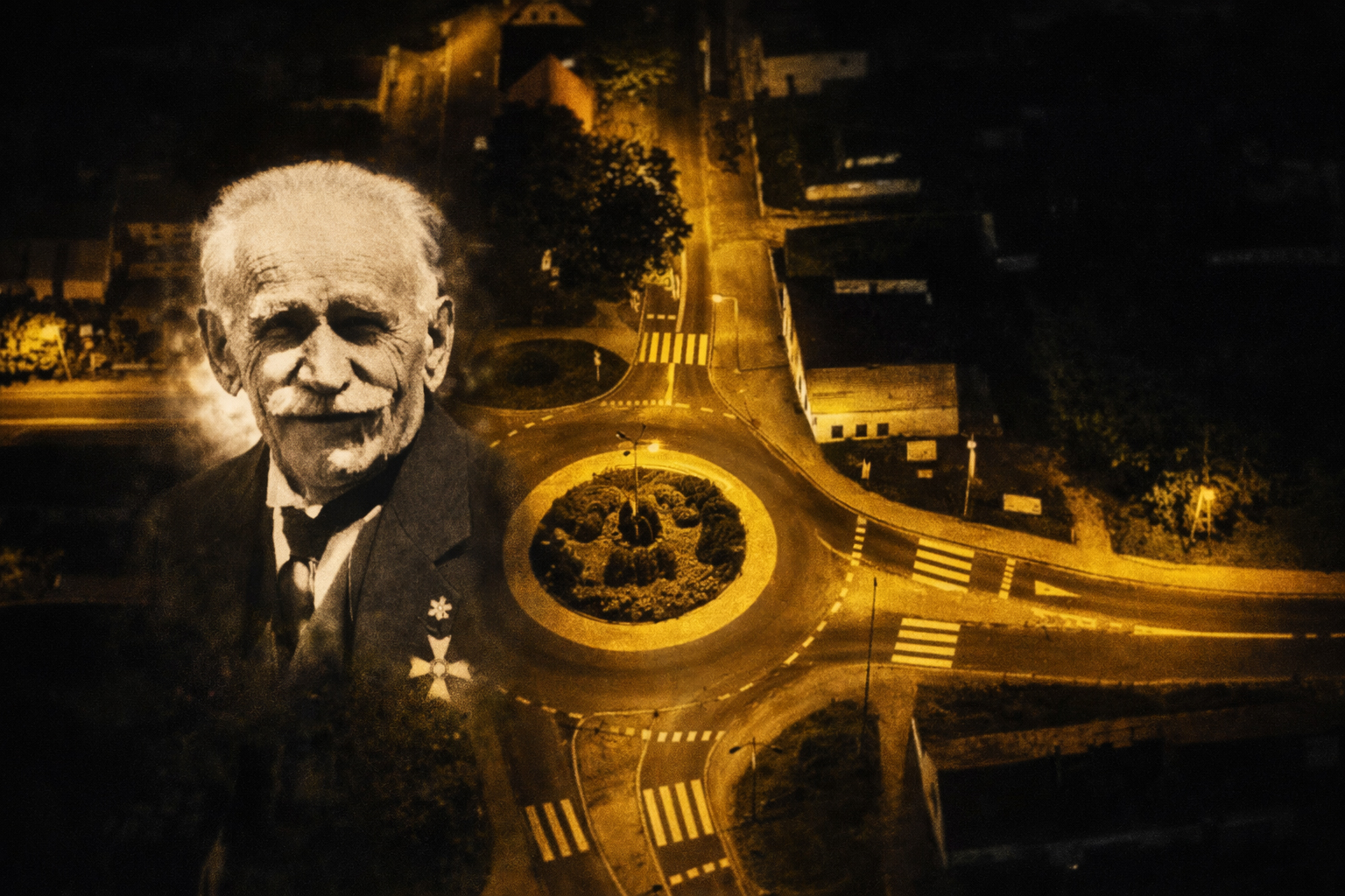 Rondo w Starych Siołkowicach otrzymało patrona - Sebastiana Edmunda Wosia Saporskiego