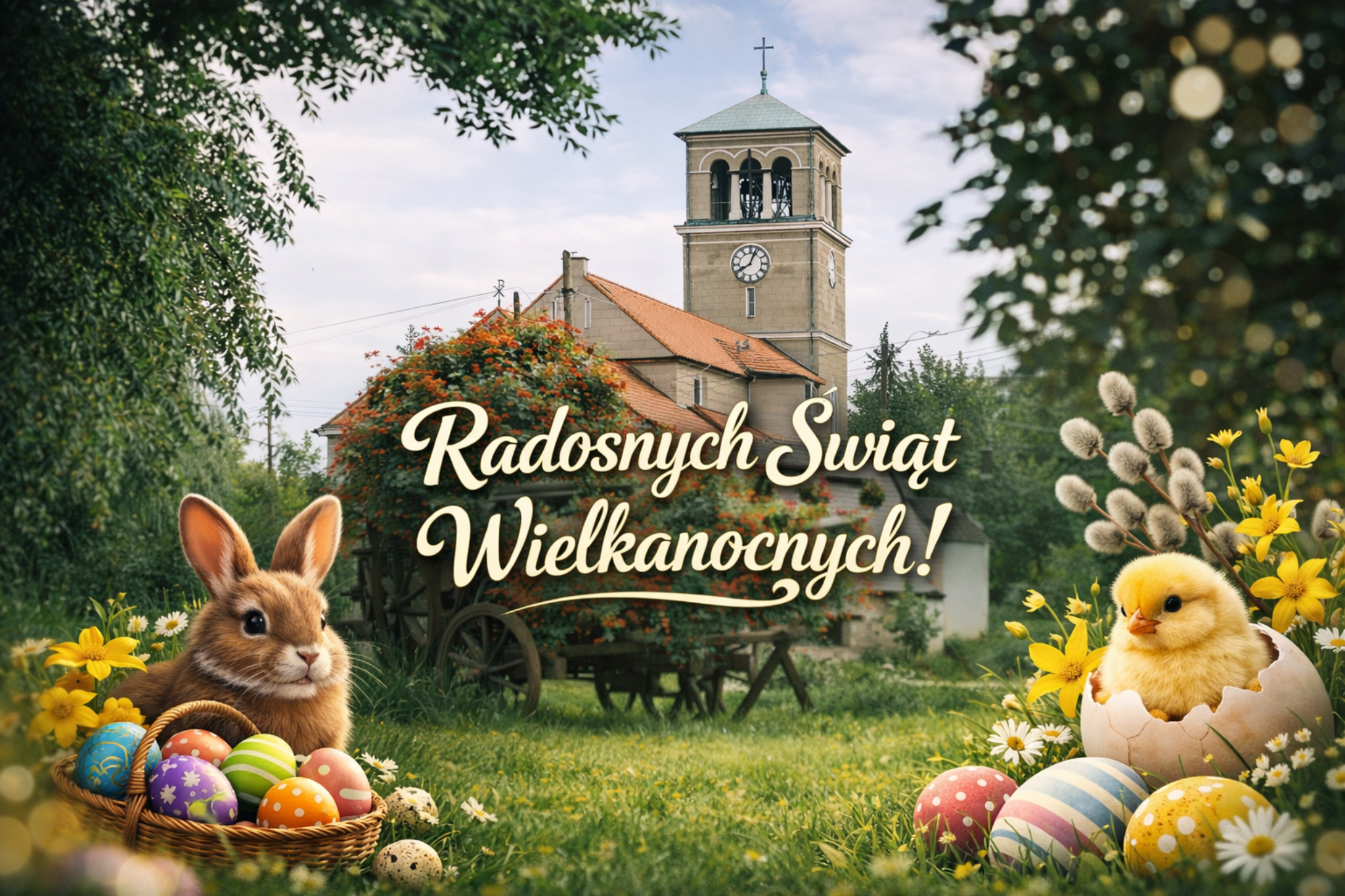 Radosnych Świąt Wielkanocnych!